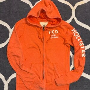 Hollister Vibrant Orange Hoodie